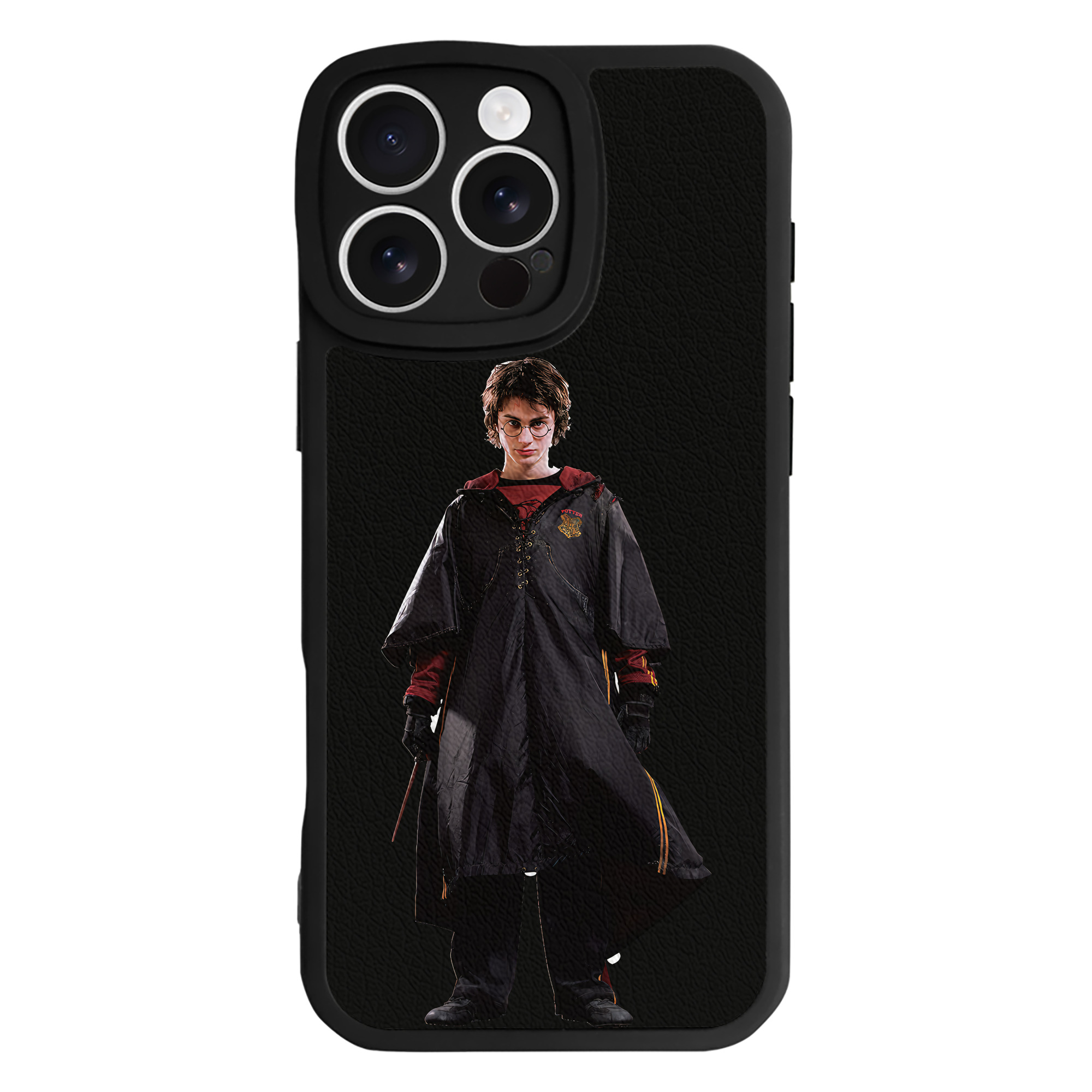 （画像用） Harry Potter ハリー・ポッターシリーズ 【iPhone 16シリーズ対応】シリコンスマホケース（レザー調） 材質：シリコン